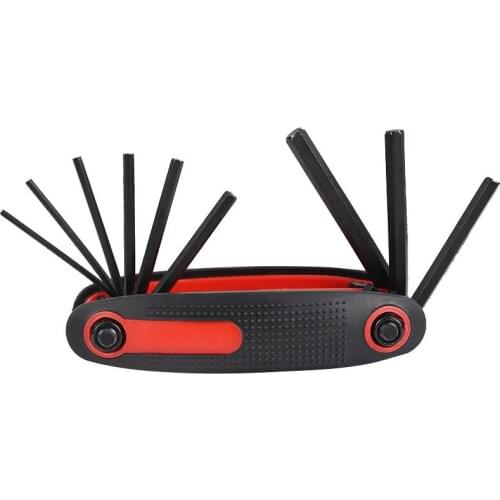 Bike Tools Bicycle Repairing Set 9 In 1 Bike Repair Tool Kit Wrench bicycle Multifunction Tool H032A