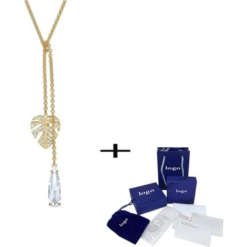 SWA 2020 New Classic Fashion Exquisite Tropical Ketting Woman Necklace To Send Girlfriend Romantic Anniversary Birthday Gift