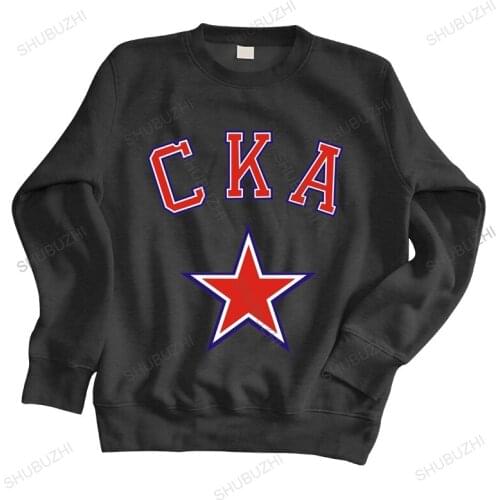 New arrived men hoodie autumn KHL CKA Russian Hockey team logo hoodies Cartoon hoodies warm sweatshirt men hoody