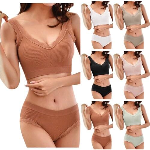 New Half Cup Bra Lace Push Up Bra Womens Plain Color Sexy Lace Bra Set Underwire Detachable Padded Female Underwear Set
