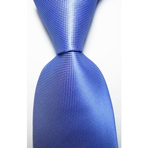 New Fashion Solid Tie Mens 9cm Silk Necktie Orange Blue Green JACQUARD WOVEN 100% Silk Mens Tie Necktie