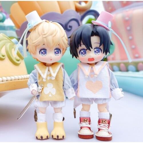 OB11 doll clothes suit poker knight set Molly doll suit 1/12 BJD GSC body9 doll clothes