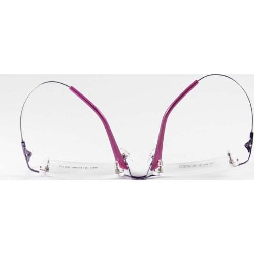 Unisex Glasses Frame Super Light Rimless Eyeglasses Frame Men Women Eyewear Frames Memory Alloy Eyeglasses Frame Men oculos