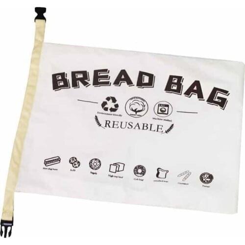 Bread Bags,Reusable Bread Bag for Homemade Bread, Organic Cotton Linen Bread Bags, Gift for Bread Maker