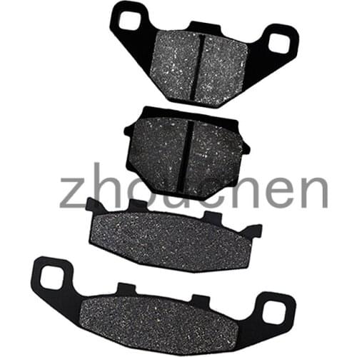 Motorcycle Front and Rear Brake Pads for KAWASAKI STREET BIKE ZR 250 ZR250 Balius 1991 1992 1993 1994 1995