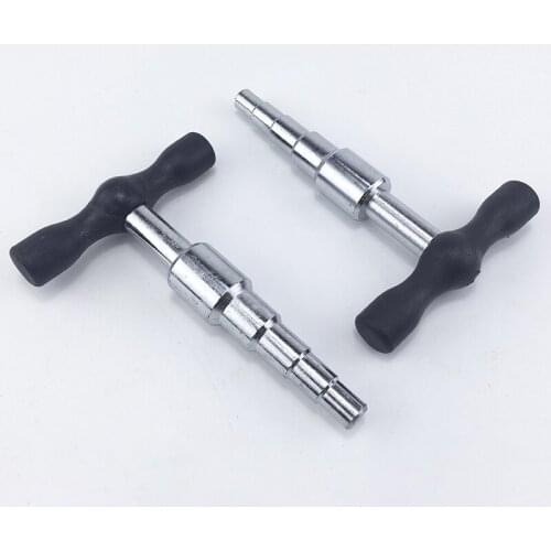 Aluminium plastic tube T shaped rounding device flaring tube expanding