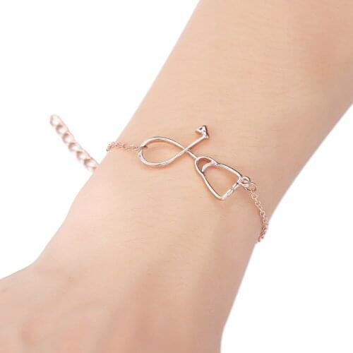 CHUNSHI EMO Euramerican Popular Selling Creative Stethoscope Bracelet On Hand Sweet And Simple Design Bracelets For Womwn Girls
