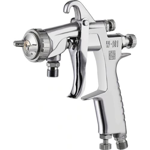 Japan HVLP W101 paint gun W-101 spray gun pressure feed type 1.0 / 1.3 / 1.5mm E2P furniture coating car paint gun paint pistol