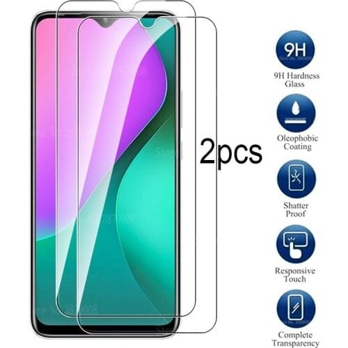 2Pcs tempered glass for Infinix HOT 10 PLAY screenprotector For Infinix hot10 hot 10play 10lite light smartphone glas film cover