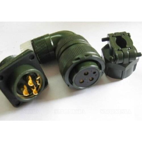 1pcs-20pcs Aviation Plug Waterproof Connector For GSK/Huada/Maxsine YD28-4 YD28-15 Servo Motor Dedicated