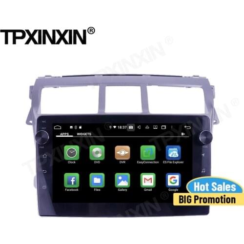 Carplay Car Radio 2 Din Stereo Control Android For Toyota Vios 2008 2009 2010 2011 2012 2013 IPS GPS Player Auto Audio Head Unit