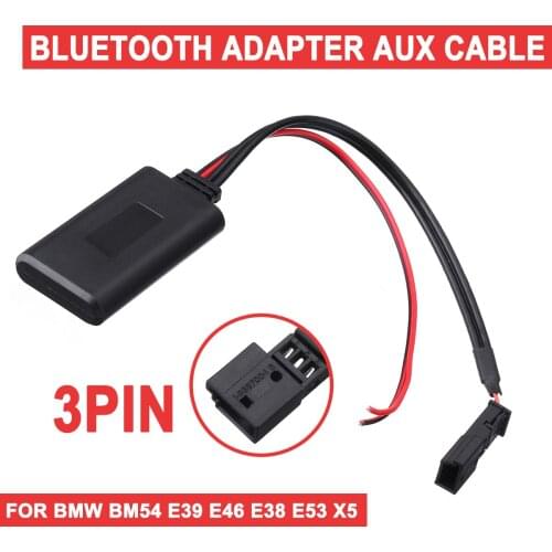 Bluetooth Module For BMW BM54 E39 E46 E38 E53 X5 Car AUX IN Audio Radio Adapter 3-pin Car Electronics Accessories
