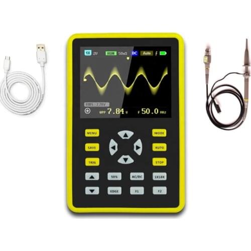 2.4-inch Screen Digital Oscilloscope FNIRSI-5012H 500MS/s Sampling Rate 100MHz Analog Bandwidth Support Waveform Storage
