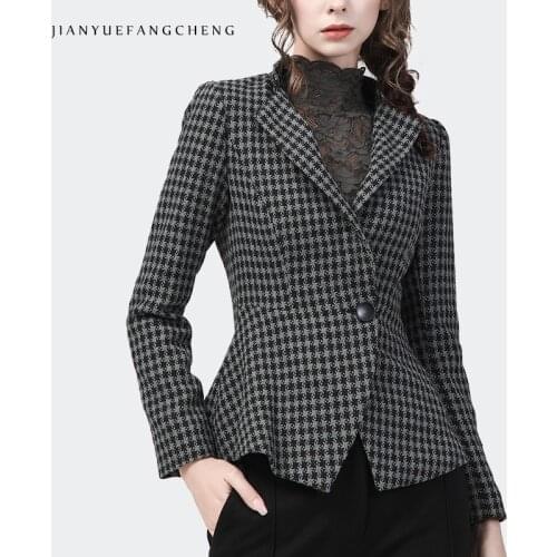 Jianyuefangcheng Women's Short Jackets