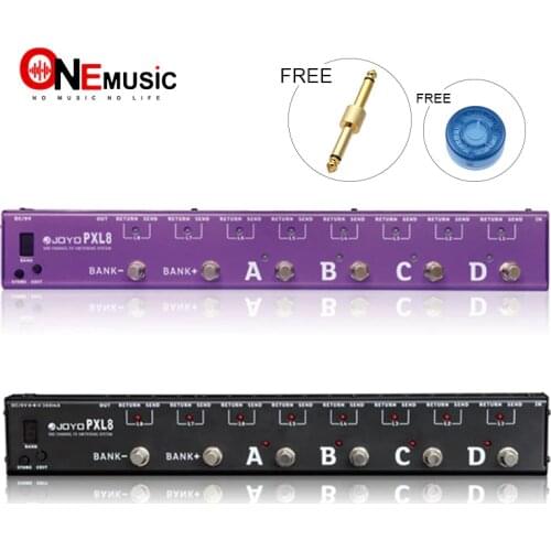 JOYO PXL-8 8 Loops Guitar Programmable Effect Pedal Looper Switcher Router Looping System WAVE-X For Boss Mooer