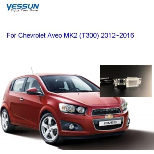 Yessun Dynamic trajectory camera For Chevrolet Aveo MK2 (T300) 2012 2013 2014 2015 2016 rear view camera/license plate light cam