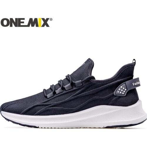 ONEMIX Summer Breathable Mesh Running Shoes for Men Walking Sneakers Women Slip On Outdoor Sport Casual Couples Gym Mens Shoes