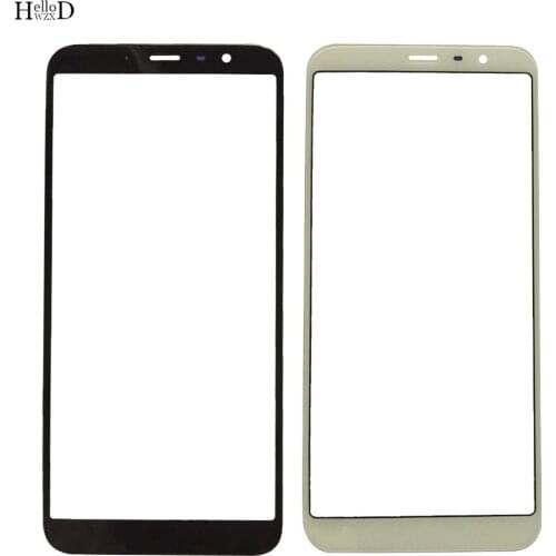 Front Outer Glass Lens Part For Meizu M6T Meilan 6T Front Glass Cover Touch Screen Without Flex Cable + OCA Glue