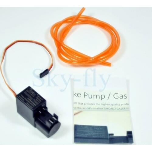 RCEXL Mini Smoke Pump System Gasoline Pump Smoking Pump Adjustable Flow