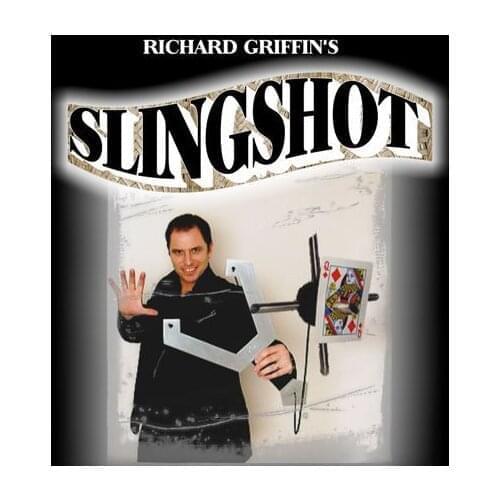 Slingshot (DVD + Gimmick) Magic Tricks Funny Satge Street Magia Illusion Mentalism Gimmick Props Accessary for Magicians