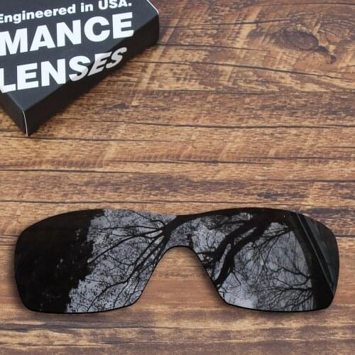ToughAsNails Polarized Replacement Lenses for Oakley Dart Sunglasses Black (Lens Only)