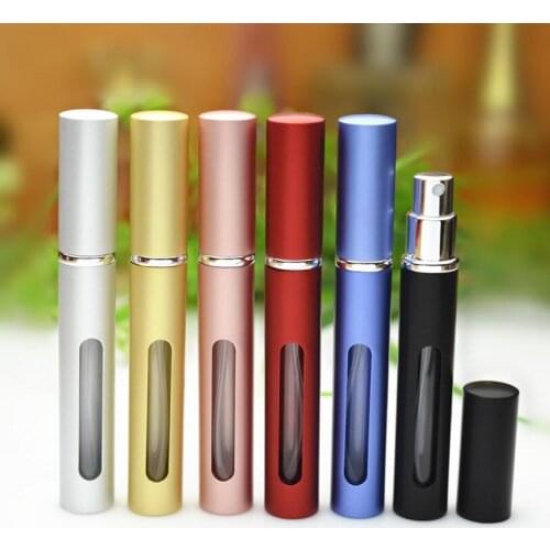 200pcs 5ml Mini Portable Refillable Perfume Atomizer Spray Empty Bottle For Travel fashion