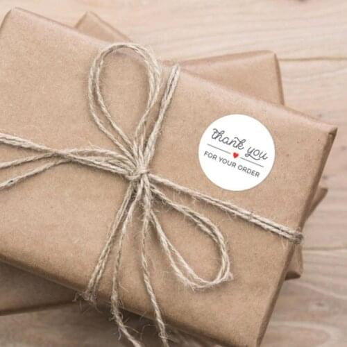 5000pcs/pack seal with thank you Pastry Baking Packaging label seal sticker gift decoration for wholesale