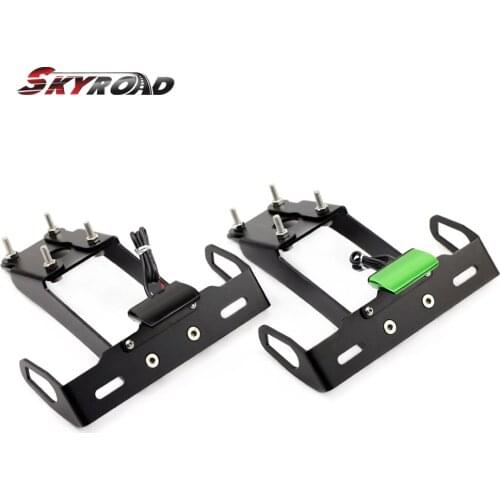 Tail Tidy Fender Eliminator For KAWASAKI NINJA Z 650 2017 2018 2019 2020 Motorcycle Led Light CNC License Plate Holder