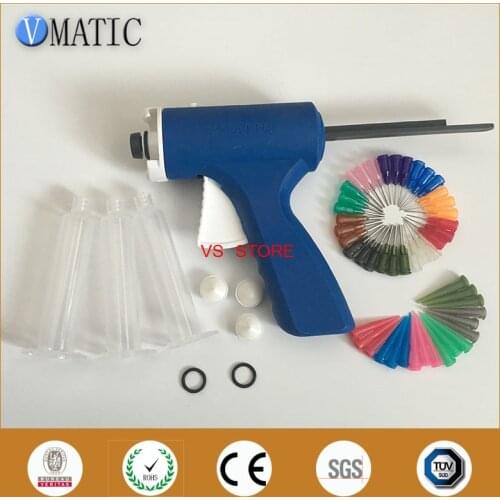 Free Shipping Quality Assurance 10 Cc / Ml Caulk Syringe Gun With Needles