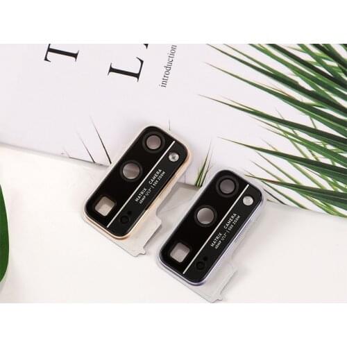 Honor30Pro For Huawei Honor 30 Pro Camera Lens Glass With Frame Holder Repair Rear Housing Cover Replace Parts