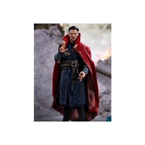 Hottoys MMS484 1/6th Scale Collectible Figure Doctor Strange 2.0 Benedict Cumberbatch 12 Inch Tall