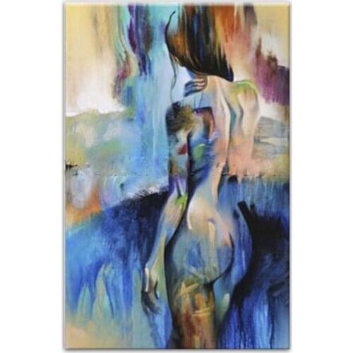 DONGMEI OILPAINTING Hand painted oil painting Home decor high quality Abstract Art painting pictures Gift DM190326121