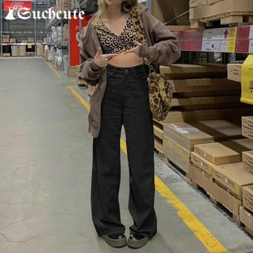 SUCHCUTE Corduroy Y2K Aesthetic Baggy Joggers Gothic Low Waist Female Wide Leg Trousers Streetwear 90s Casual Outfits Pants
