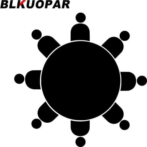 BLKUOPAR for Work Together United Summit Car Stickers Waterproof Personality Decals Creative Windshield Trunk Decor Car Label