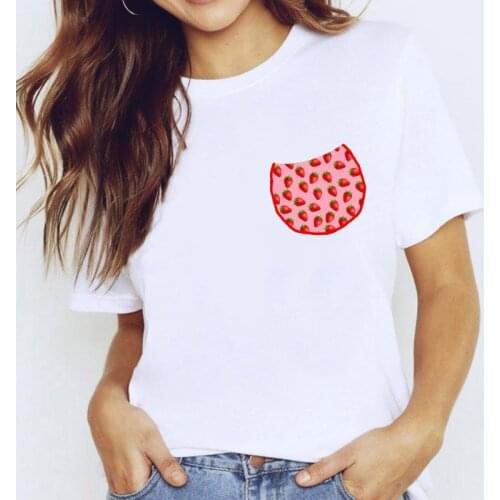 2021 New Summer Printed T Shirt Women Thin Section White T-shirt Femme Tops & Tee Hipster Korean Tshirt Clothing