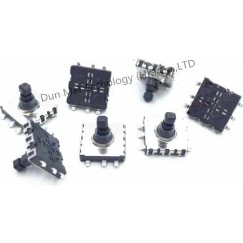 10pcs Five Way Switch 10*10*9mm SMD Multi direction switch Reset Tact Switch 10*10*9 6 Pin SMT