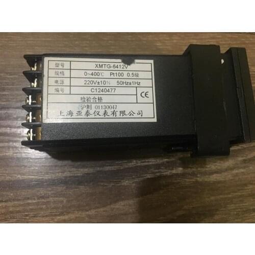 Shanghai AISET XMTG 6000 Series Temperature Controller XMTG 6412V Solid State Output pt100 0-400 220v new original