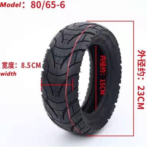 Zero 10X Tire Adult scooter 80/65-6 10*3.0 inch Scooter Tire and Inner Tube
