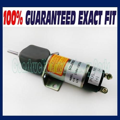Woodward solenoid 1504-12 1504-12C2U1B1S1 (12V 3 terminals), for DF-750