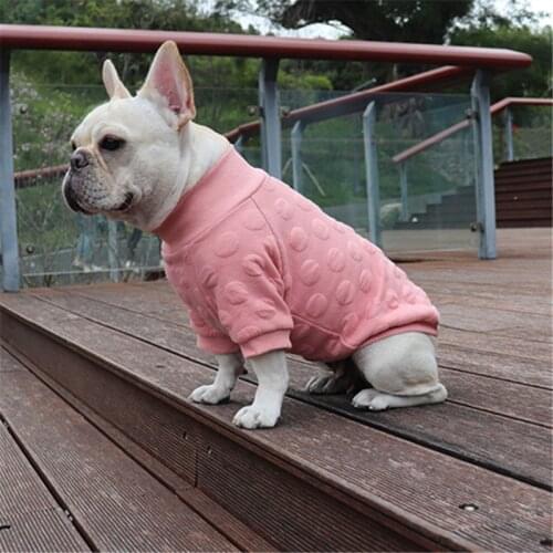 French Bulldog Clothes Welsh Corgi Dog Hoodie Coat Outfit Poodle Pomeranian Schnauzer Pug Clothing Knit Apparel Garment Dropship