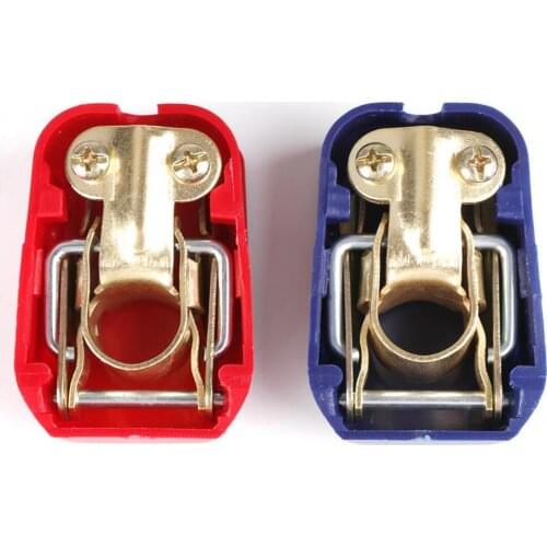 2Pcs Universal Motor Battery Terminal Quick Connector Removable Switch Clip