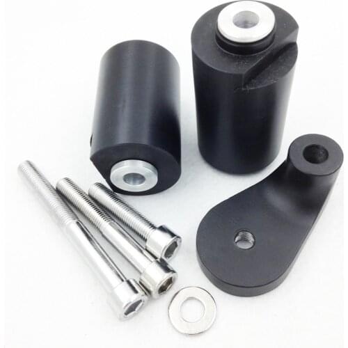 Aftermarket Motorcycle Parts No Cut Frame Slider Crash Protector For Suzuki 2001 2002 GSXR 1000 GSX-R Black