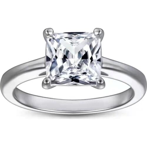 BLACK AWN New 925 Sterling Silver Jewelry Row Black Stone Wedding Ring Sets for Women Femme Bijoux Bague C436-2