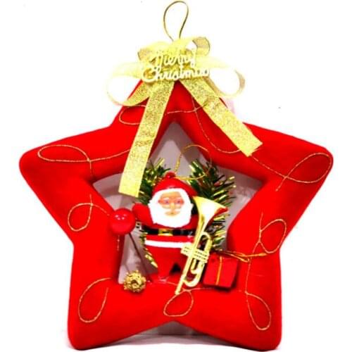 1pc Christmas tree Hanging Pendant Santa Claus decoration Christmas ornament Xmas Gift