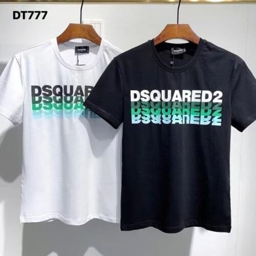 2021 Fashion Trend Dsquared2 Mens Premium Printed T-Shirt DT777