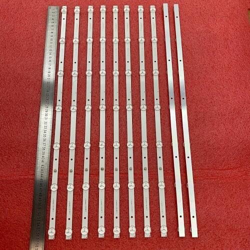 30pcs/lot LED backlight strip For RCA RTDVD3215-B AOC T3211M 320L 32E9 7S1P 2X7 CC02320D570V12 08 02