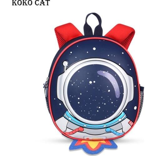 3D Owl Unicorn Robot Cartoon Anti-lost School Bags for Girls High-grade Toy Boys Backpack Kindergarten Bags Childrens Gifts