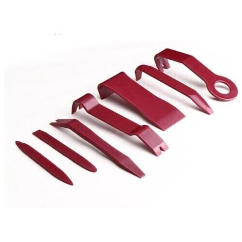 7 Pieces installing removing auto door window trim Dash Audio Stereo GPS Tools Kit