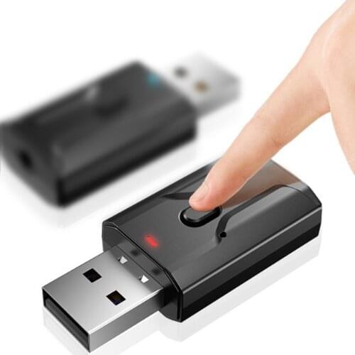 Bluetooth Adapter Mini Bluetooth 5.0 Transmitter Receiver with 3.5mm Bluetooth 5.0 Dongle