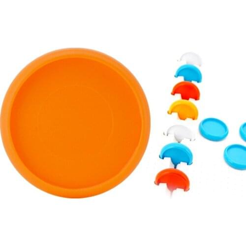 Fromthenon Color Discs for Discbound Notebook Expansion Discs Rings for Mushroom Hole Planner Compatibility Fits Circa Arc TUL